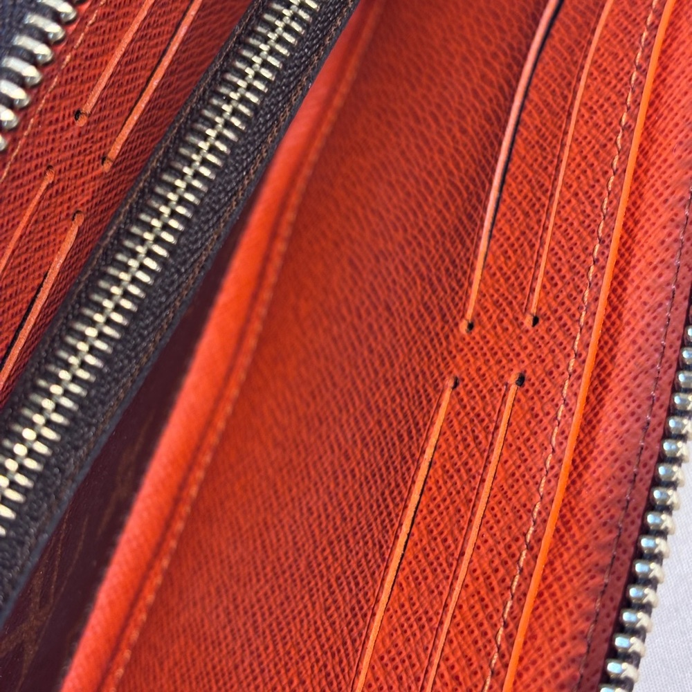 Louis Vuitton Clemence Wallet Monogram Orange - Picture 8 of 13
